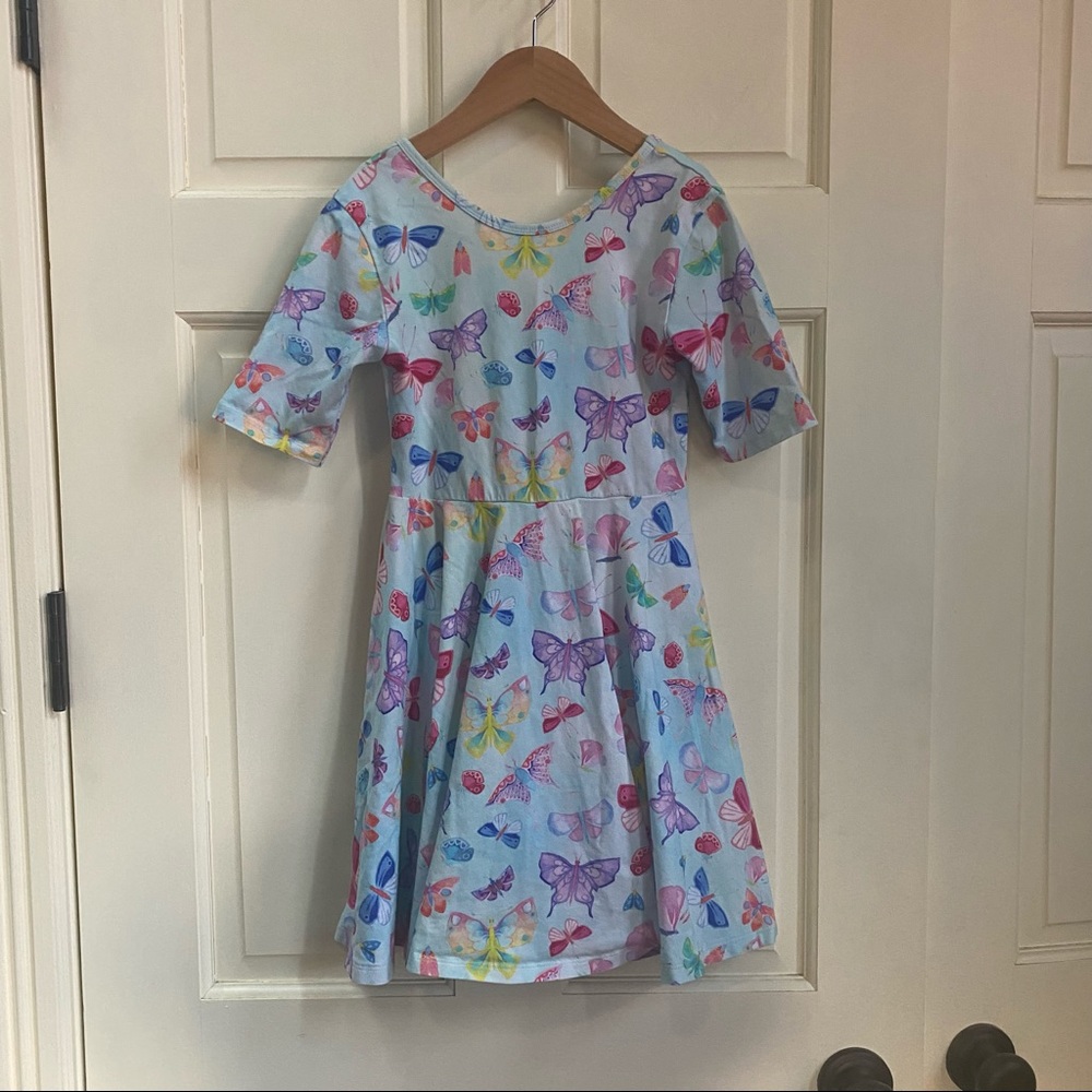 Little Skye Twirly Butterfly Dress 8